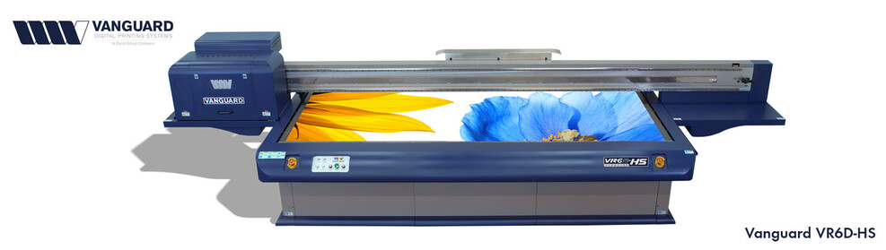 [Translate to Norge:] Vanguard, storformatsskrivare, flatbädd, printer, Marabu