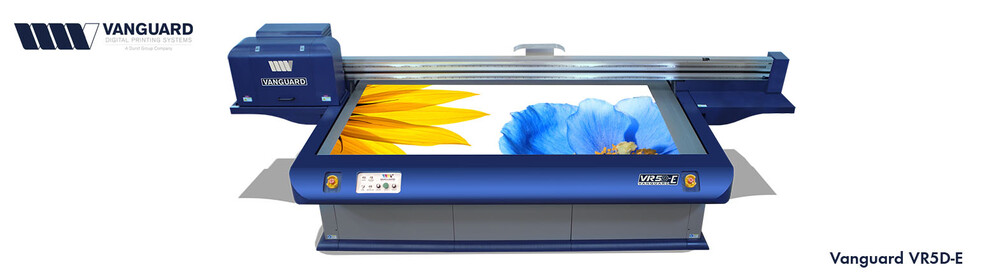 Vanguard, VR5D-E, flatbed, storformat, Marabu