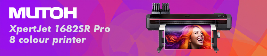 Mutoh XpertJet 1682SR Pro - 8 colour printer