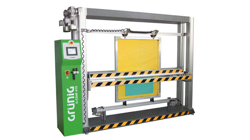 G-Coat 415, sjablong, påføring, Grünig
